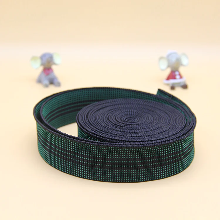 High quality custom elastic webbing sofa elastic tape