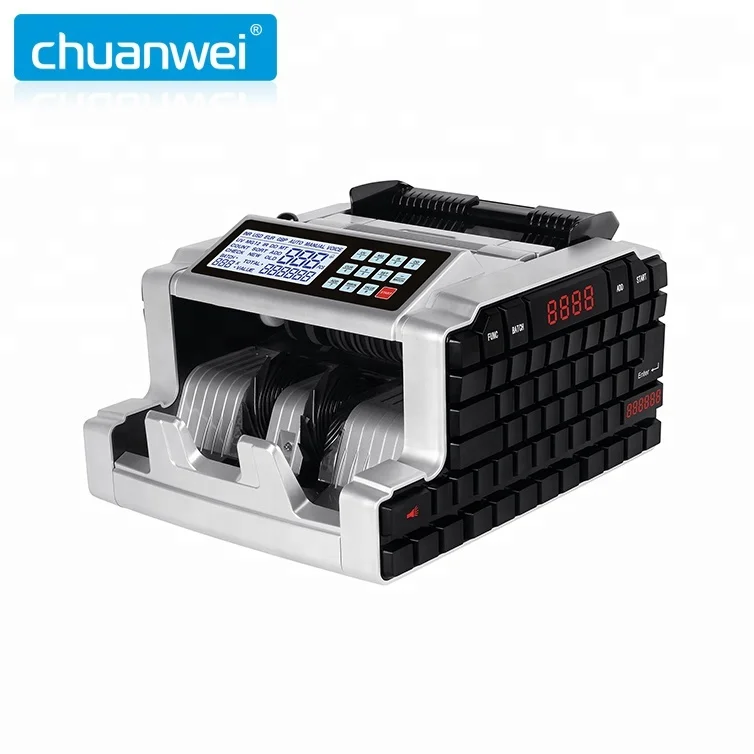 AL-6200 Money detector UV/MG bill counter counting machine money counting machine motor handy money counter
