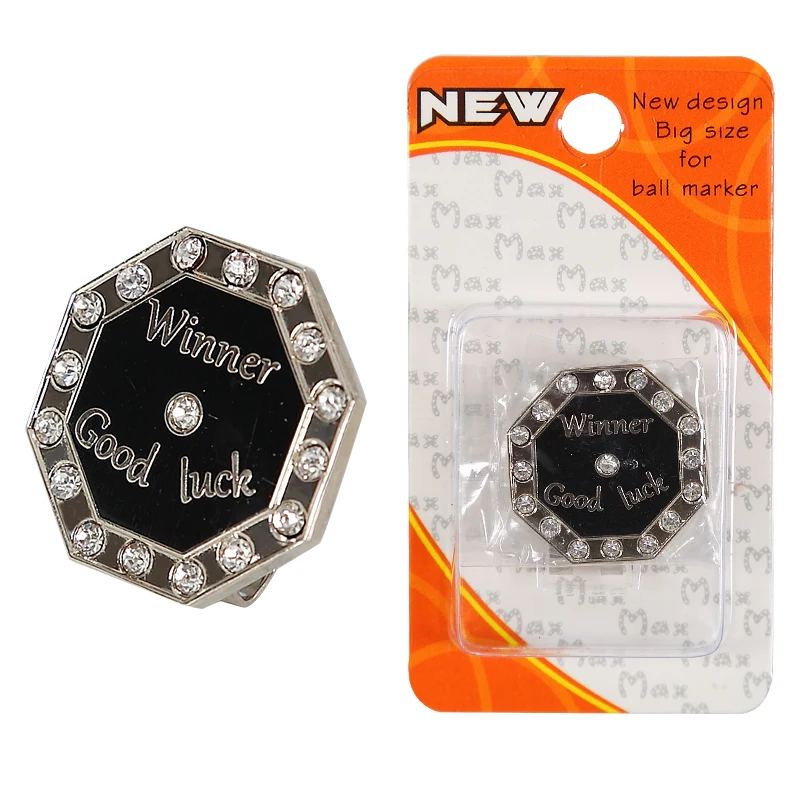 
Hot Selling Golf Ball Marker Magnetic Golf Hat Clip 