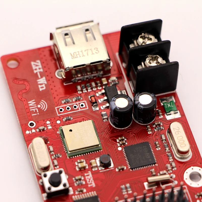 ZH SMD P10 WiFi Remote Control Led Signs Display Controller Cards Price