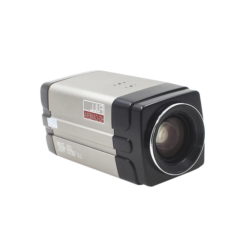 Low price HD CMOS 20X optical zoom wall-mounted ip streaming cctv surveillance camera