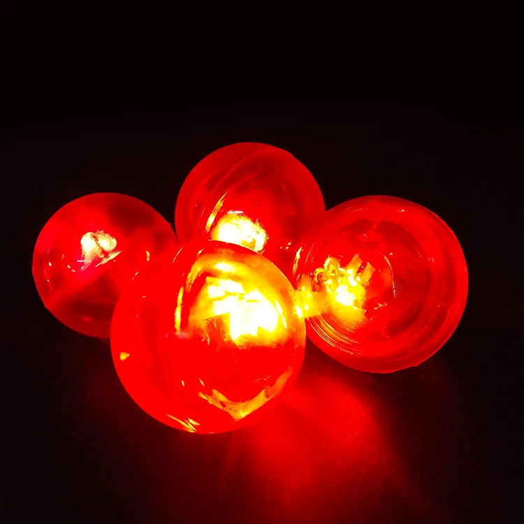 Customized Printed Led Bouncy Ball Kids Toys Mini Led Rubber Bouncy Balls With Flashing Light Flashy Round Bouncing Rubber Ball