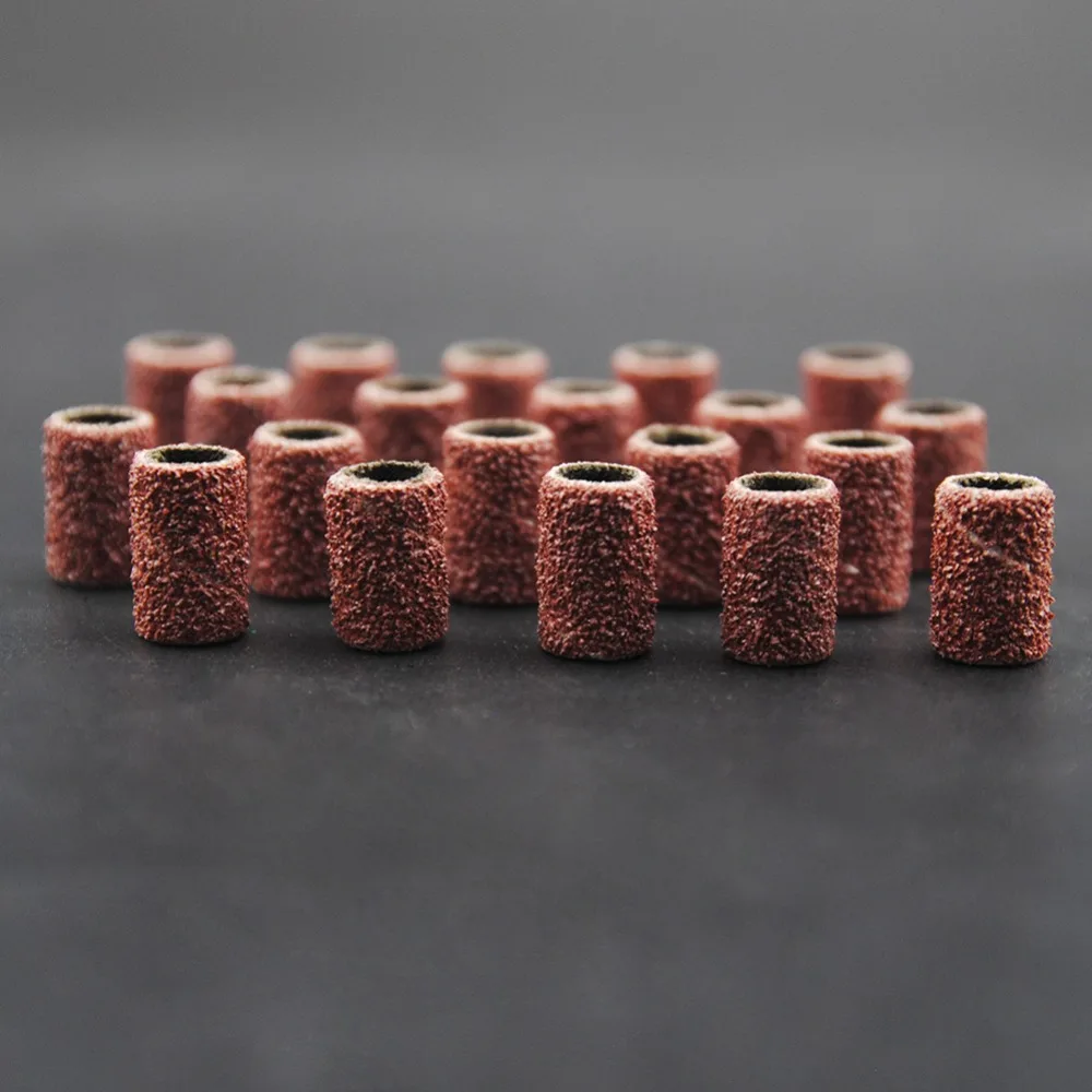 
Sanding Bands nail drill bits for Nail Manicure Pedicure #80 #120 #180 