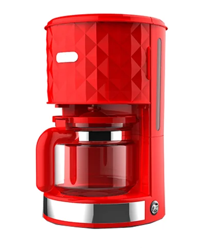 Beautiful style automatic home use filter diamond coffee maker
