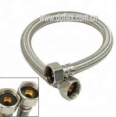 
ACS UPC SGS CUPC certification Stainless Steel Aluminium Wire Flexible Braided Knitted Hose 