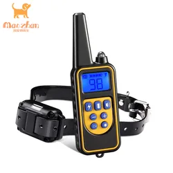 Electronic Remote Pet Dog Training E Collar Shock Collar Dog Training Electric Remote Training Dog Collar