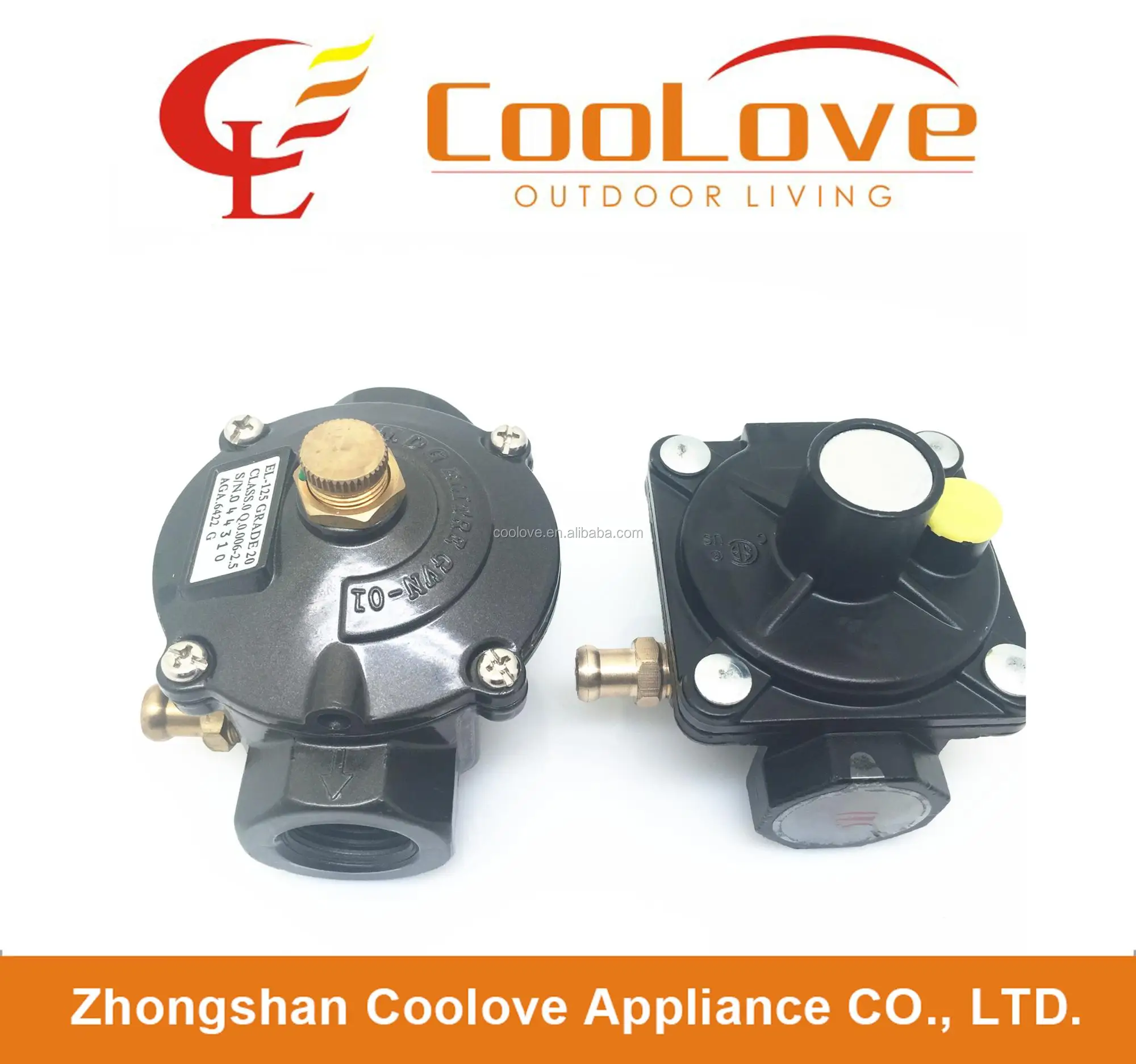 natural gas regulator solenoid check valves