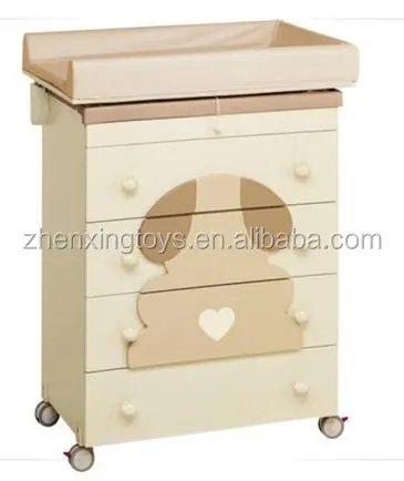 Hot Sell Wooden Baby Changing Table