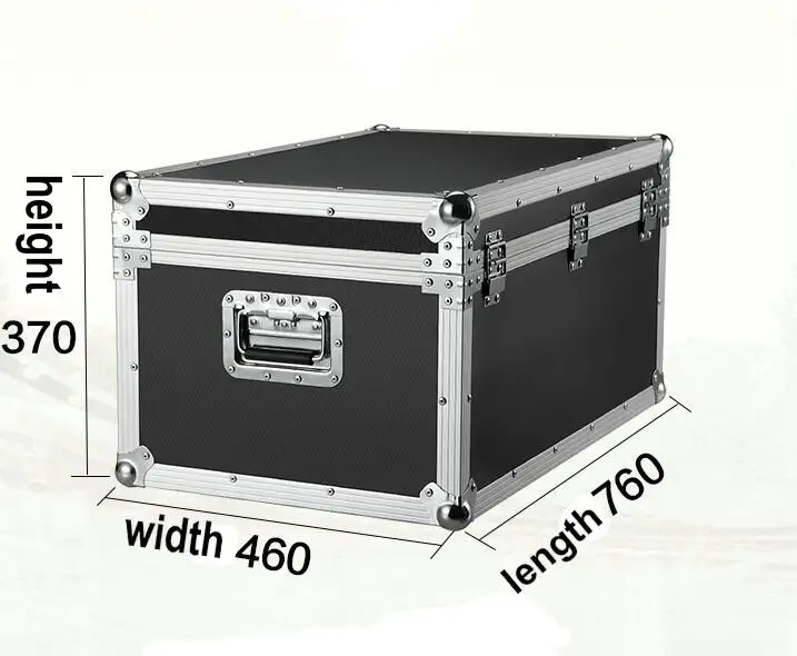 More colour flight case ,Hand-pulled box with locking pulley