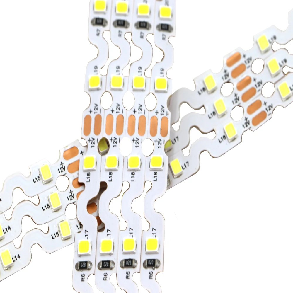 12 volt 2835 60leds/m s-type  led  strip light S-Shape tape lights