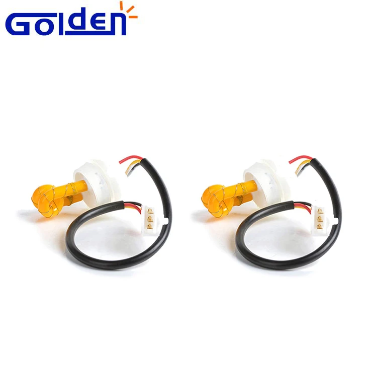 Kit 12 24 volt 2 HID Bulbs hideaway led strobe lights