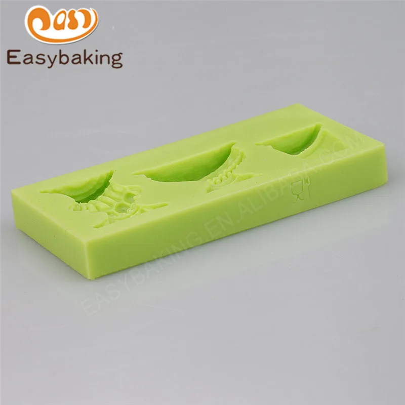 Creative Flowerpot Silicone Mold Vase Shaped Fondant Cake Decoration Tools