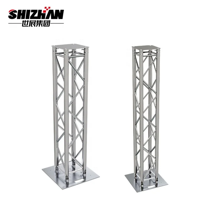 
Hot Selling Latch Type 12inch Square DJ Lighting Truss Towers 