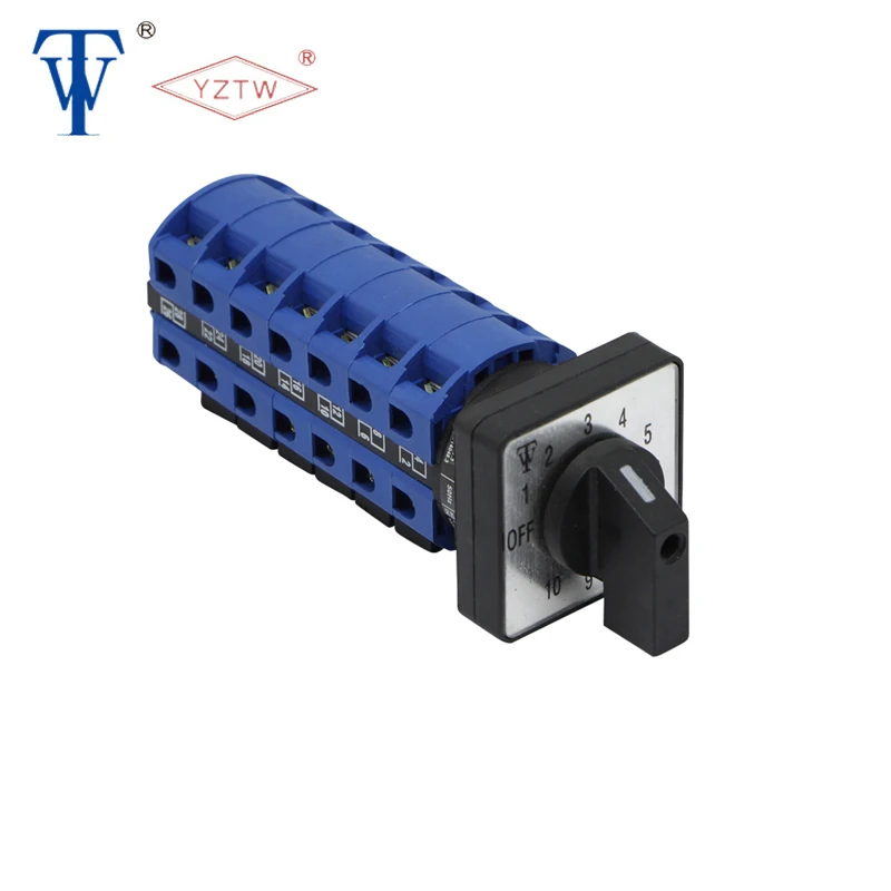  Yztw LW26 25A 10 позиций поворотный кулачковый