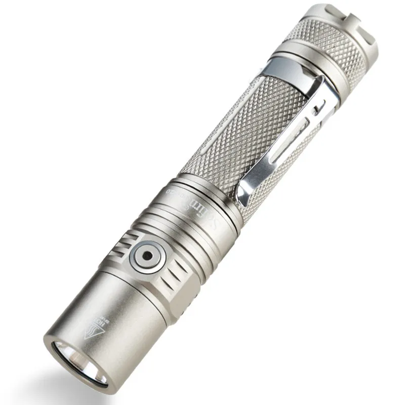 2023 Aluminum 18650 Lithium Battery Emergency Pocket  Led Flashlight  chargeable Mini Led Flashlight