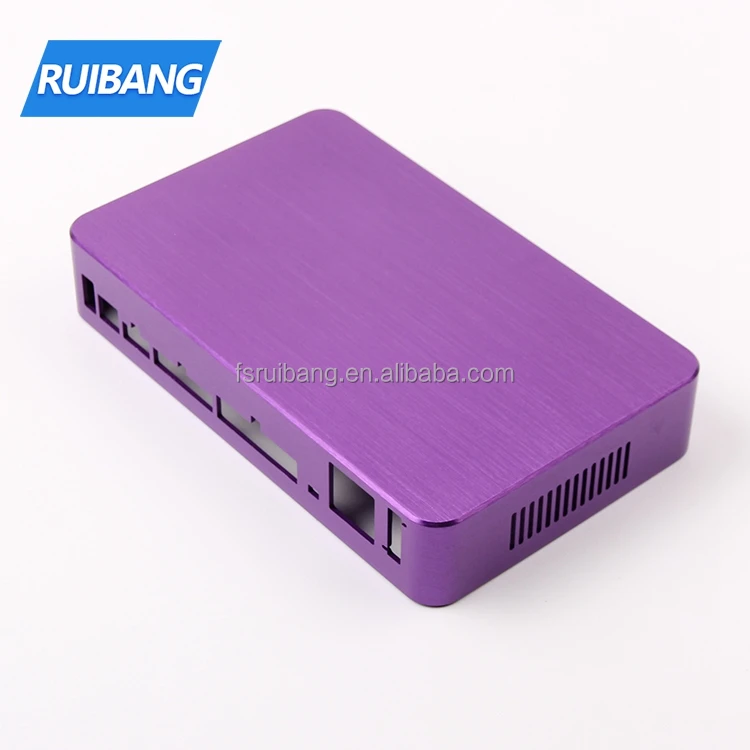 New Arrival Aluminum Enclosure Powder Coated Extruded Aluminum Reinforcement Chassis Enclosure