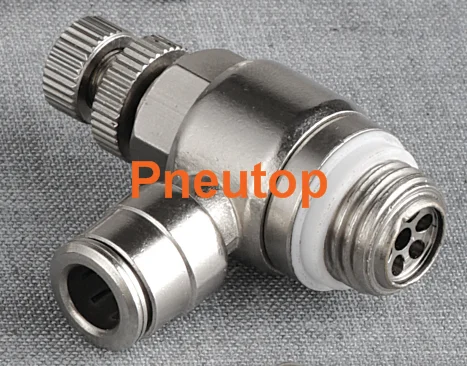 Pneutop one touch fitting universal thread series fittings push fit plumbing fittings 1/4