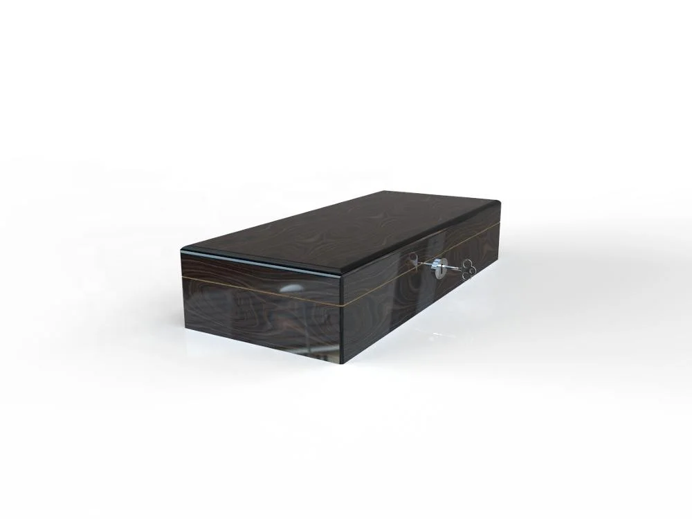 Walnut Finishing Wholesale Wooden Cigar Humidor Boxes