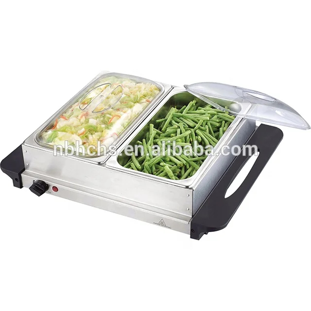 Electric Food Warmer Machine Heater Buffet Serving Dish