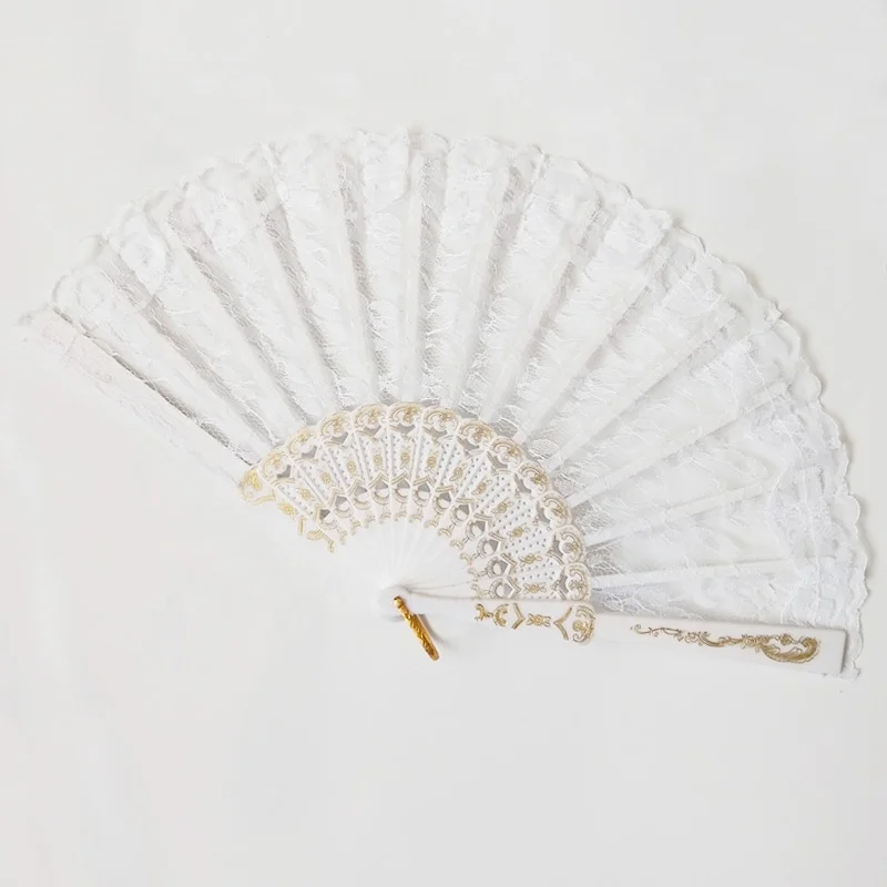 [Я ваши поклонники] Изготовленный На Заказ Ручной Веер для свадебной вечеринки портативный пластиковый складной веер станок