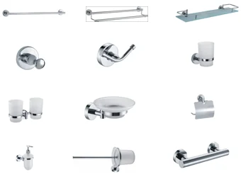OEM FOR KOHLER/MOEN MANUFACTURER STAINLESS STEEL AND ZINC ALLOY CHROME FINISH DURABLE DOUBLE TUMBLER