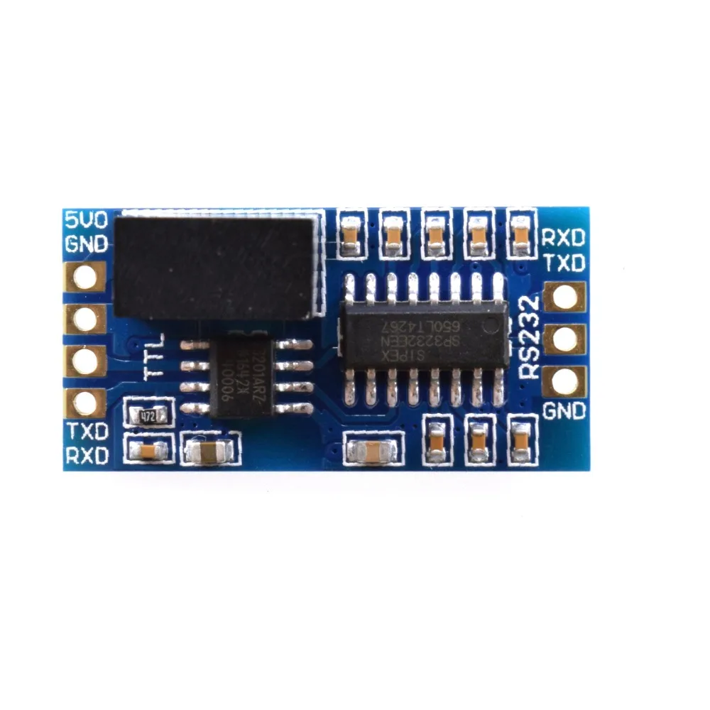 Taidacent SP3232 MAX3232 Isolation TTL to Uart RS232 Signal Converter RS232 Serial Port to TTL Converter