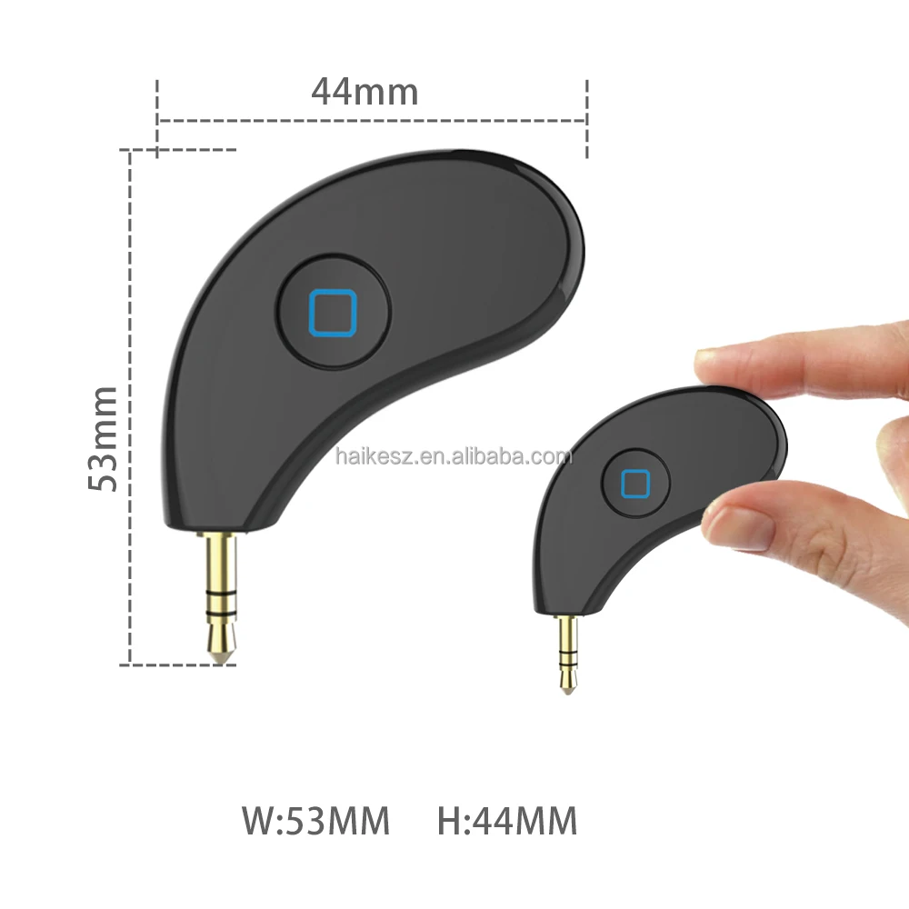 Car Bluetooth AUX 3.5mm Jack Bluetooth Receiver Handsfree Call Bluetooth Adapter Car Transmitter