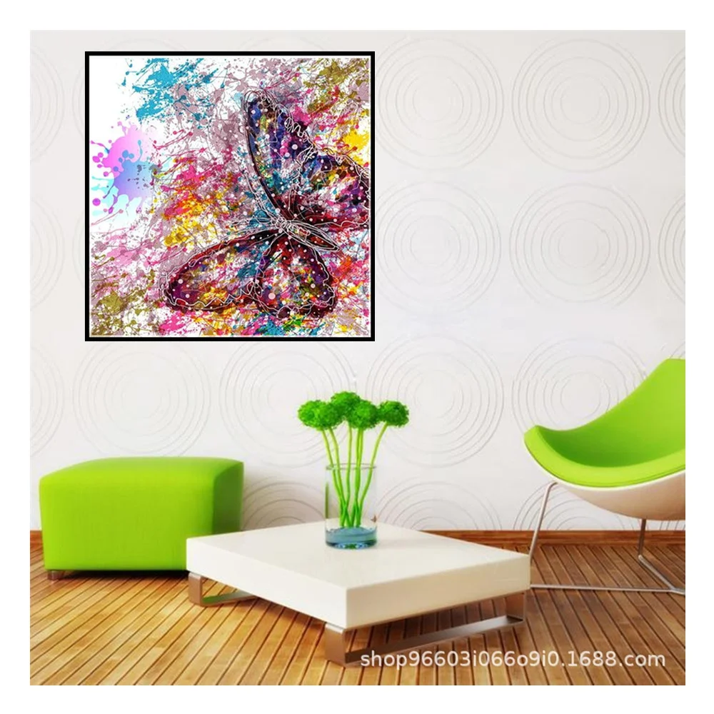 
30*30cm Animal DIY 5D Butterfly Diamond Painting/Art Diamond Painting Pictures 