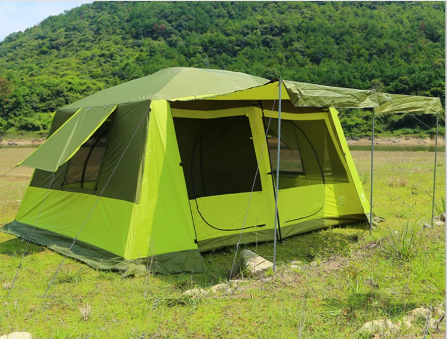 3 Rooms Luxury Camping Tent