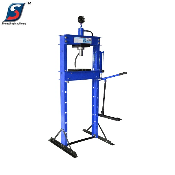 20ton pedal pump hydraulic shop press with CE