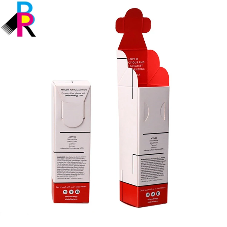 Индивидуальная печать 350 г/кв. М самоблокирующаяся упаковочная коробка с вставкой матовая лакирующая верхняя пользовательская служба