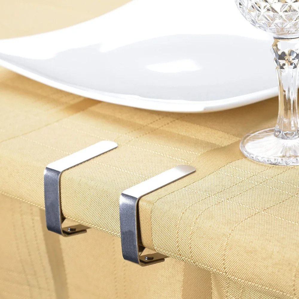 
Stainless Steel Table Cloth Clip Table Cover Clamps Picnic Outdoor Table Cloth Holder 