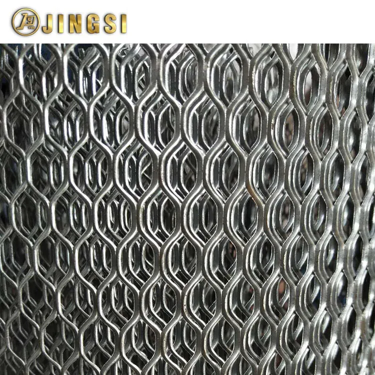 Hexagonal Aluminum Expanded Metal Wire Mesh Roll Gabion Boxes Galvanized Steel Barbecue Wire Grill Grates Malla Rack BBQ Mesh