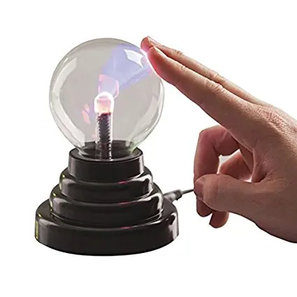 Kids Toy Festival Gift Electric Touch Sensitive Plasma Lamp Grow Light Plasma Lighting Mini Plasma Globe