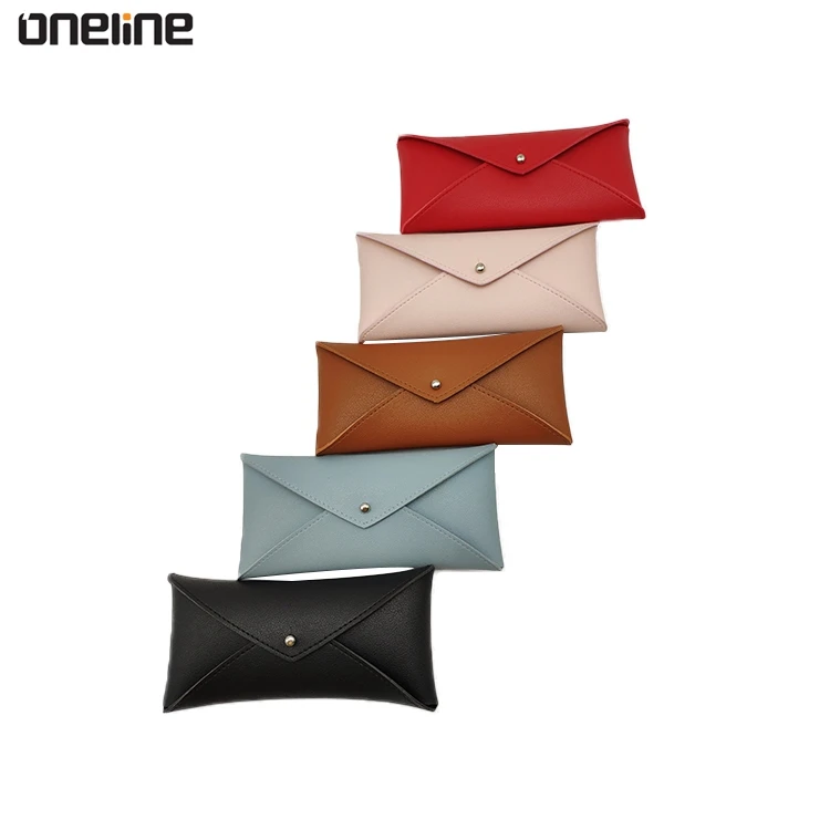 Customized Printing Multi-color Portable PU Leather Case For Sunglasses