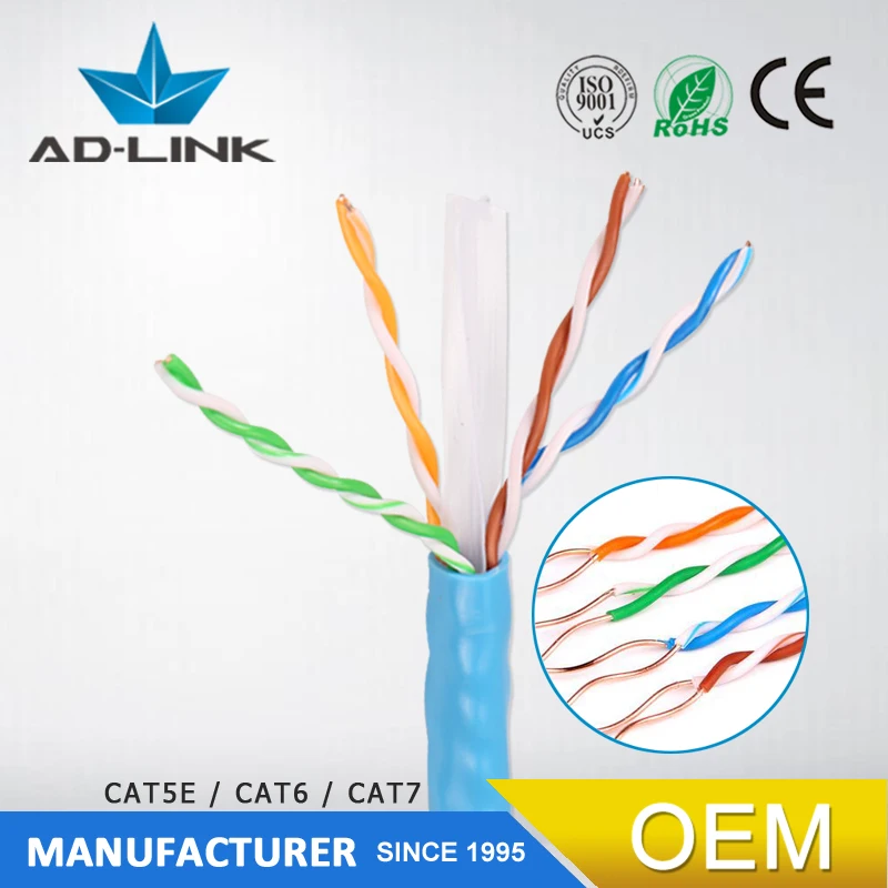 
 4pair lan cables and wires sftp/utp cat6 100m 305m for interior/exterior  