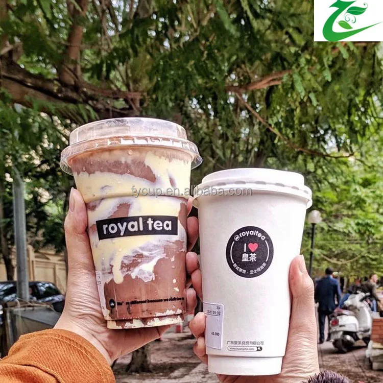 disposable clear plastic snack cup with lid, icecream cone milkshake pudding tumbler mug glass multi-functional container