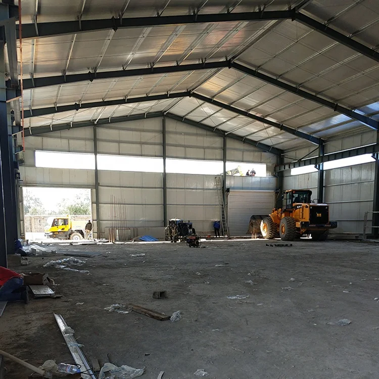 Low Cost Industrial Shed Prefab Steel Warehouse