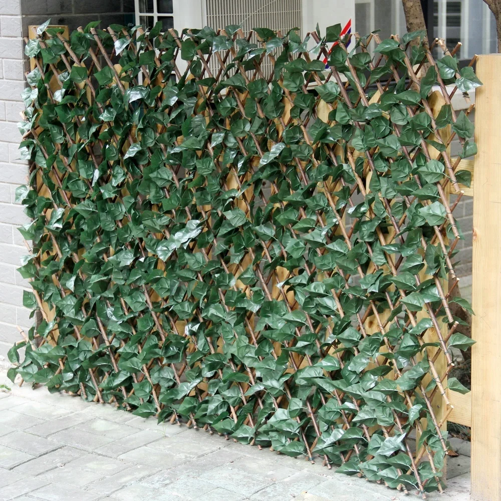2017 highly durable and reusable faux ivy trellis for garden hedge