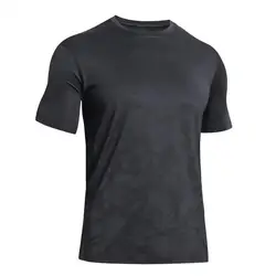 cheap sports t-shirt for men 100% high quality blank milk silk workout wear customized