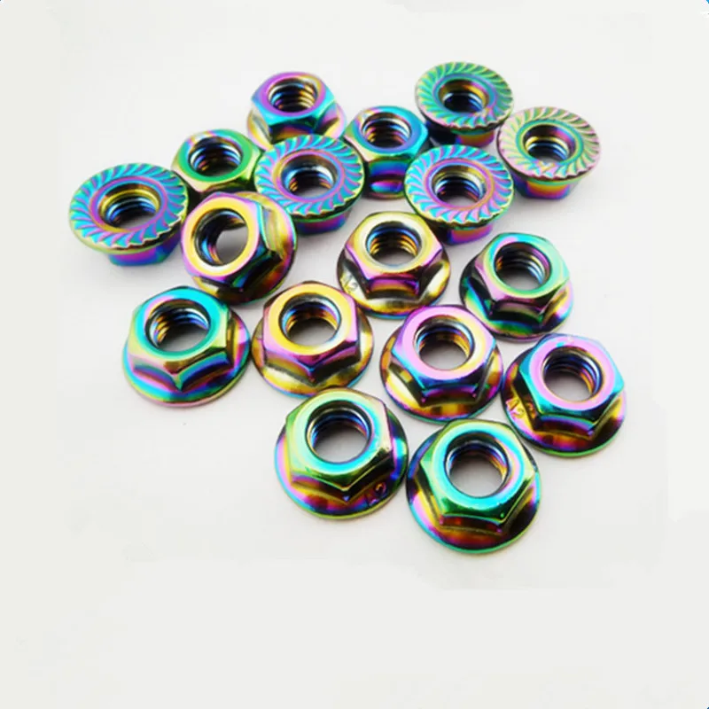 Auto Dressed Up Parts Neo Chromed Stainless Steel Nuts Screws