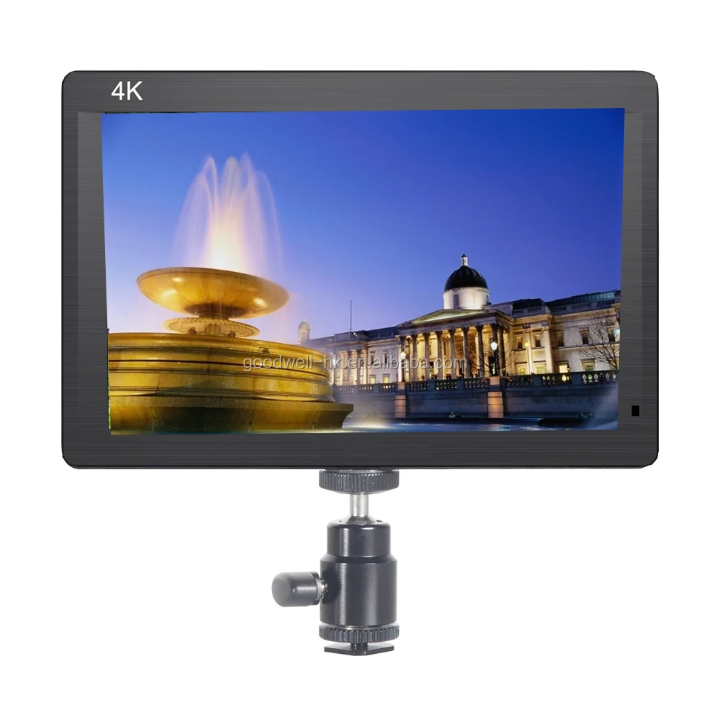 2017 Newest Ultra Slim Design 4K 1080P 7 Inch LCD Monitor with HDMI Input & Output 1920x1200 IPS Panel