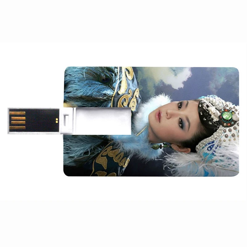 High Speed Credit Card Model USB Memory Stick Flash Drive 2GB 4GB 8GB 16GB 32GB