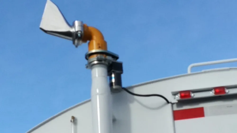 Grooved machined side spray nozzle, water truck parts, industrial and heavy duty use