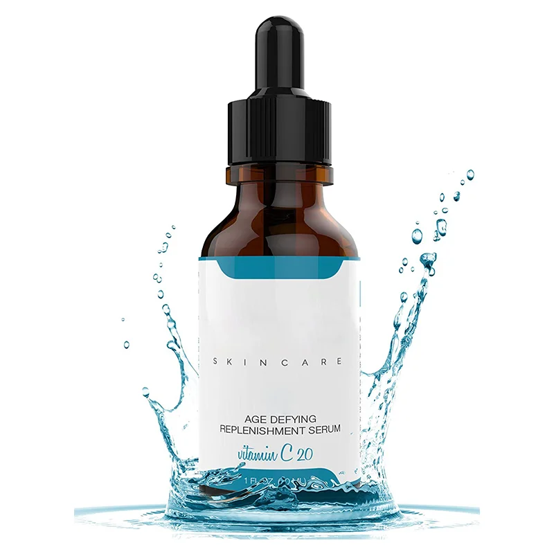 Private Label Serum Vitamin C Hyaluronic Acid Whitening Natural Vitamin C Serum for Face