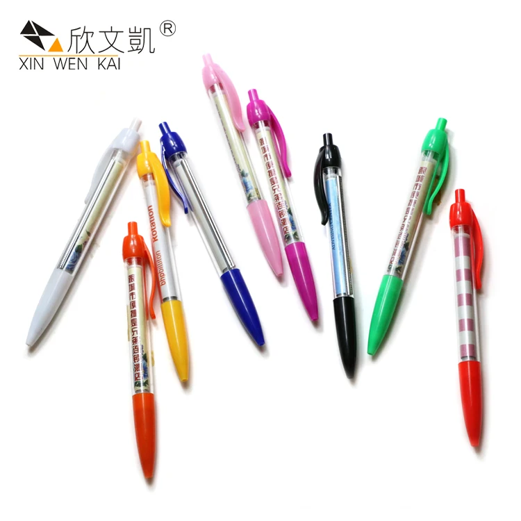 
Custom Advertising Slogan Promotional Giveaways Scroll Banner Pens 
