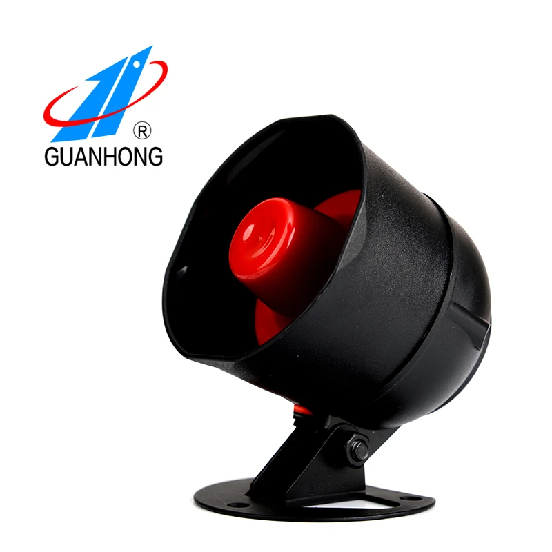 Car alarm system 12V 110/115/120dB 1 or 6 tone siren alarm for car