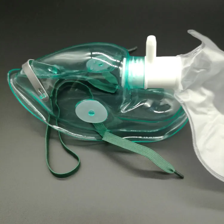 High Quality Hospital Supply Disposable Pediatric Non rebreathing oxygen mask with Reservoir Bag