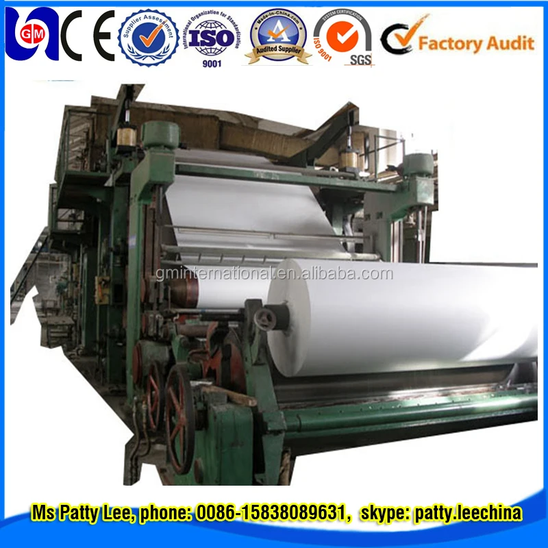 Хорошее качество и высокая скорость писчей бумаги и офиса a4 копия бумажного производства, машины