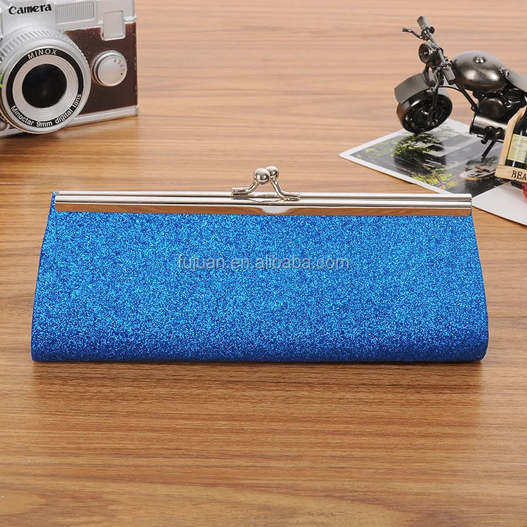 
Romantic Solid Colors Hard Material Bright Powder Cylinder Shape Metal Frame Clutch Bag Women Leisure Bag 